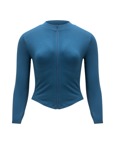 Empower Seamless Vest, Gulfstream Blue