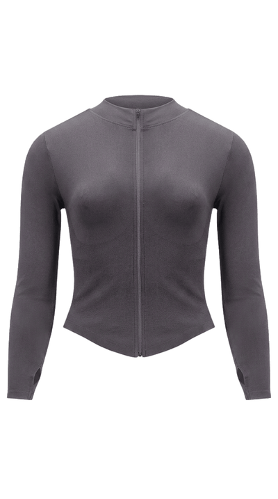 Empower Seamless Vest, Graphite Grey