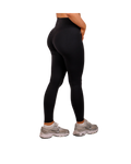 Performance Seamless Leggings, Jet Black