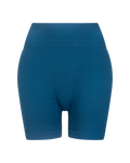 Empower Seamless Shorts Gulfstream Blue front view - Catar Cottega