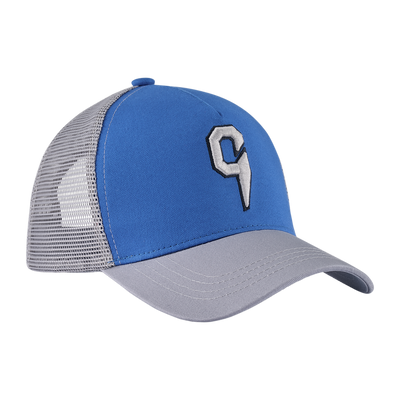 C cap grey blue mesh