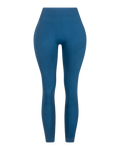Empower Seamless Leggings Gulfstream Blue front view - Catar Cottega