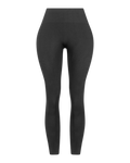 Empower Seamless Leggings Jet Black front view - Catar Cottega