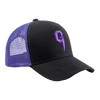 C logo cap purple black