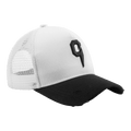 C logo cap white - Front view | Catar Cottega
