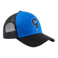C logo cap blue black
