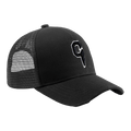 C logo cap full black white outlined