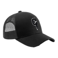 C logo cap full black white outlined - Front view | Catar Cottega